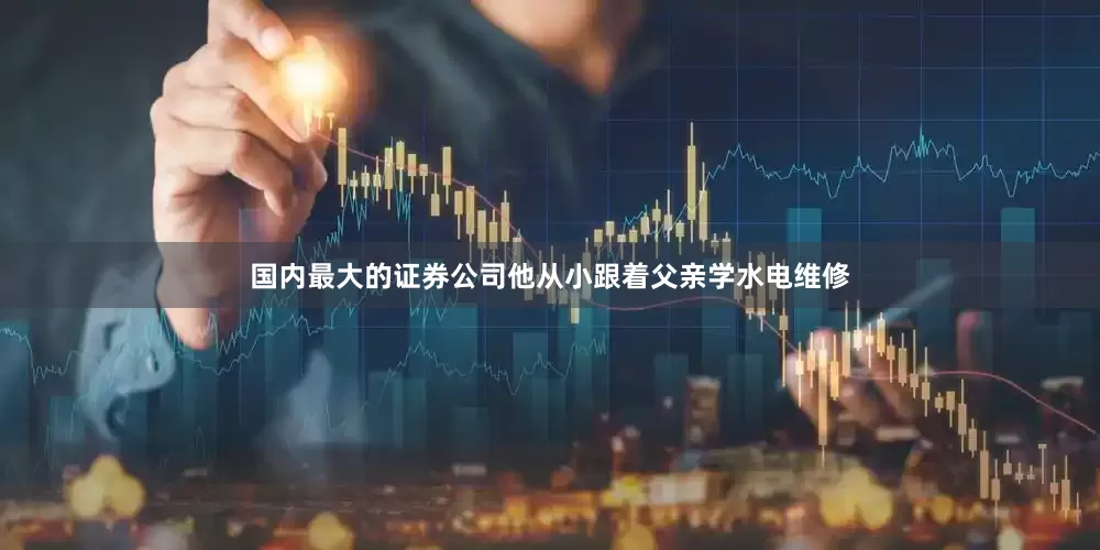 国内最大的证券公司他从小跟着父亲学水电维修