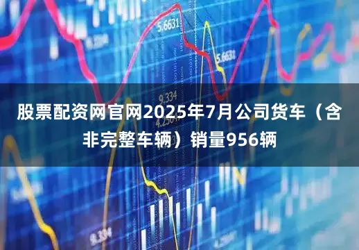 股票配资网官网2025年7月公司货车（含非完整车辆）销量956辆